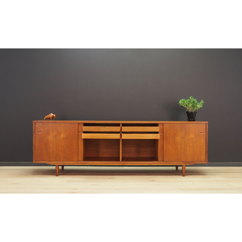 Vintage teak sideboard by Ib-Kofod Larsen, 1960s