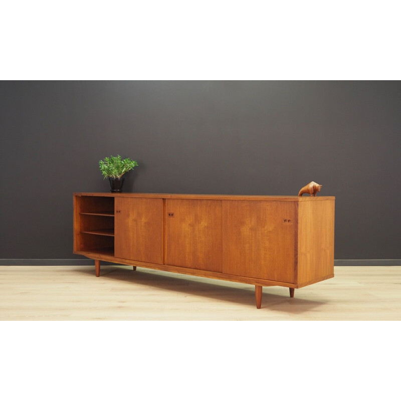 Enfilade vintage en teck par Ib-Kofod Larsen, années 1960