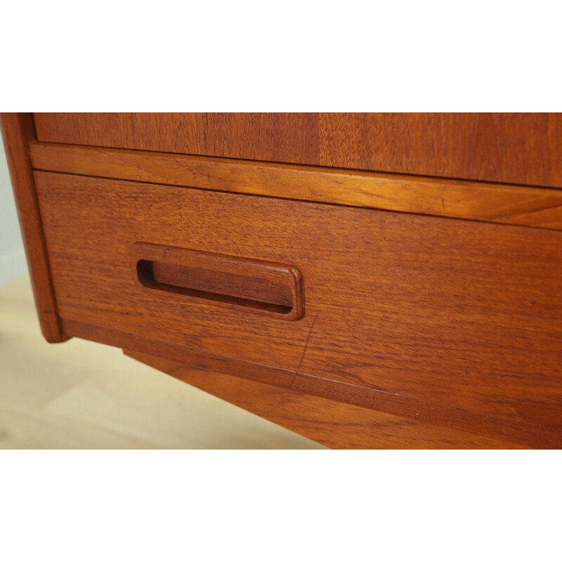 Vintage teak sideboard by Erik Jensen, 1970s