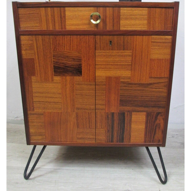 Vintage rosewood chest of drawers for Alberts Tibro, Sweden, 1970s