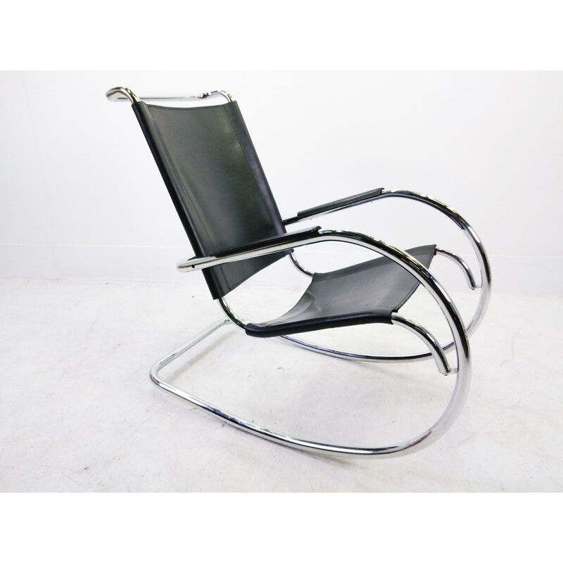 Vintage rocking chair by Fasem, Italy