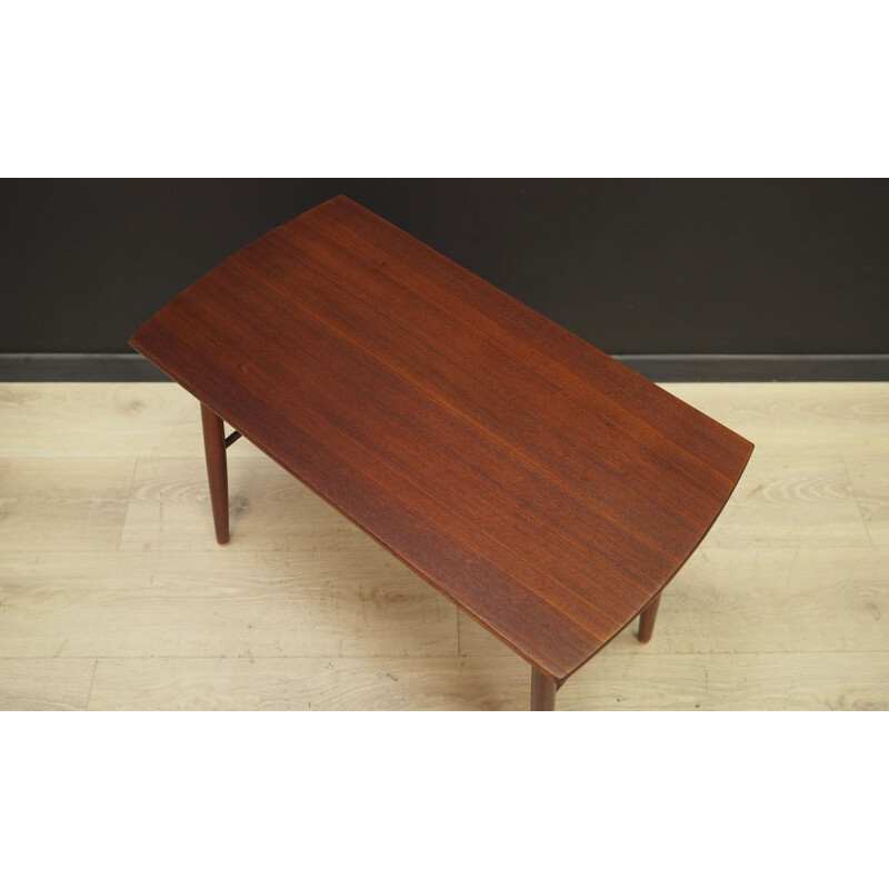 Table basse vintage en teck, Danemark 1960