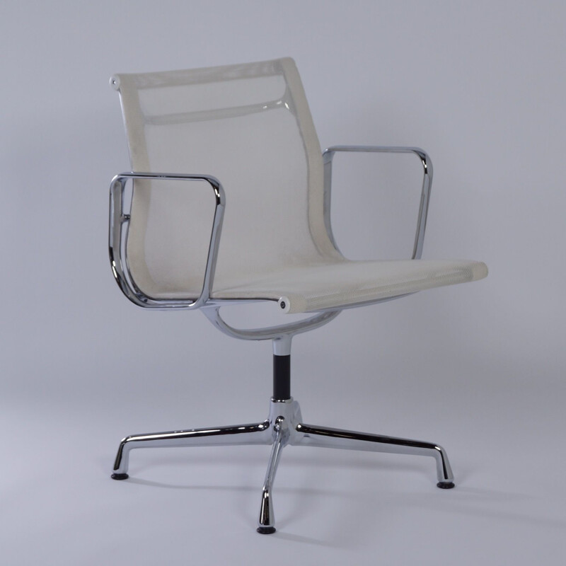 Vintage EA 107 Office chair by Charles & Ray Eames for Vitra, 2000s