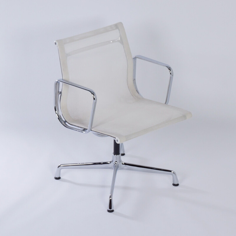 Vintage EA 107 Office chair by Charles & Ray Eames for Vitra, 2000s