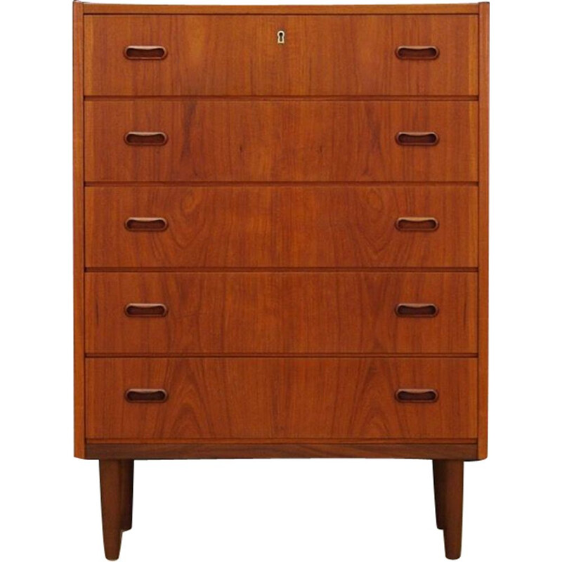 Danish teak vintage chest of drawers