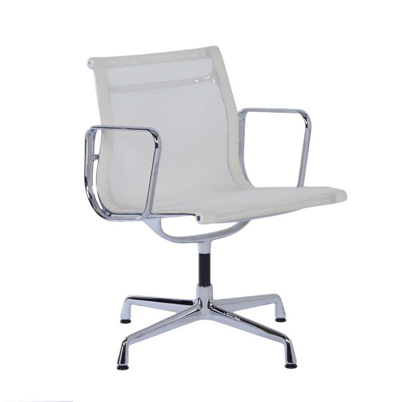 Vintage EA 107 Office chair by Charles & Ray Eames for Vitra, 2000s