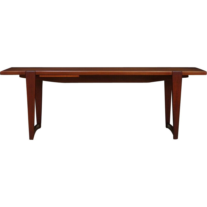 Vintage Danish coffee table in teak