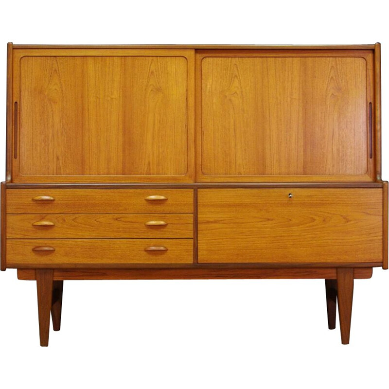 Vintage teak danish design highboard 1960