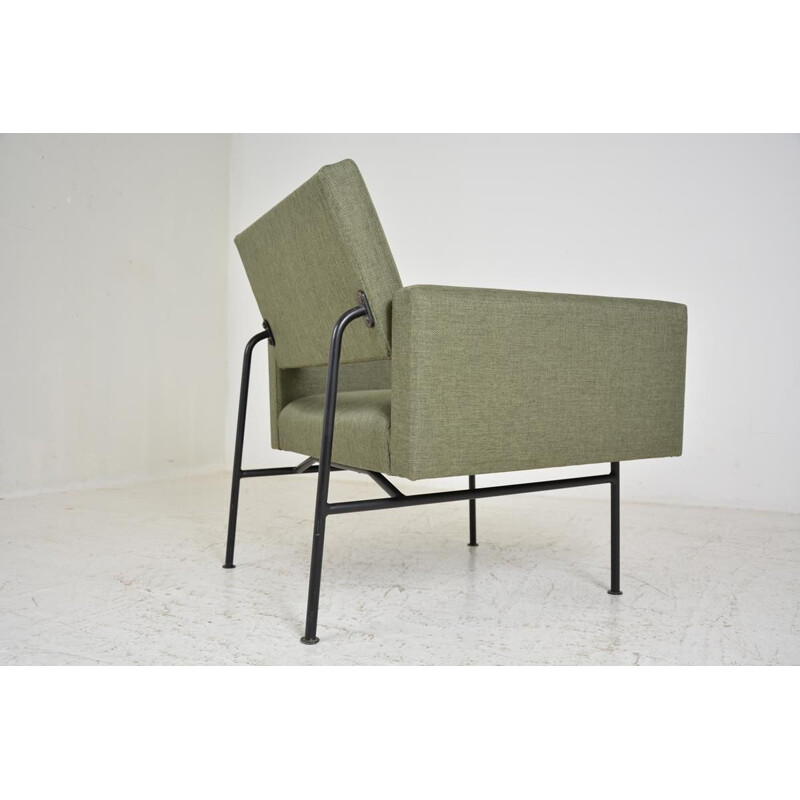 Vintage green armchair by Thonet