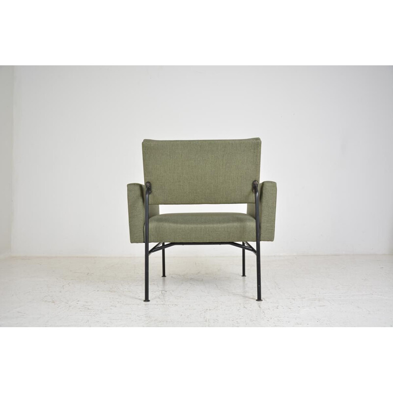 Vintage green armchair by Thonet