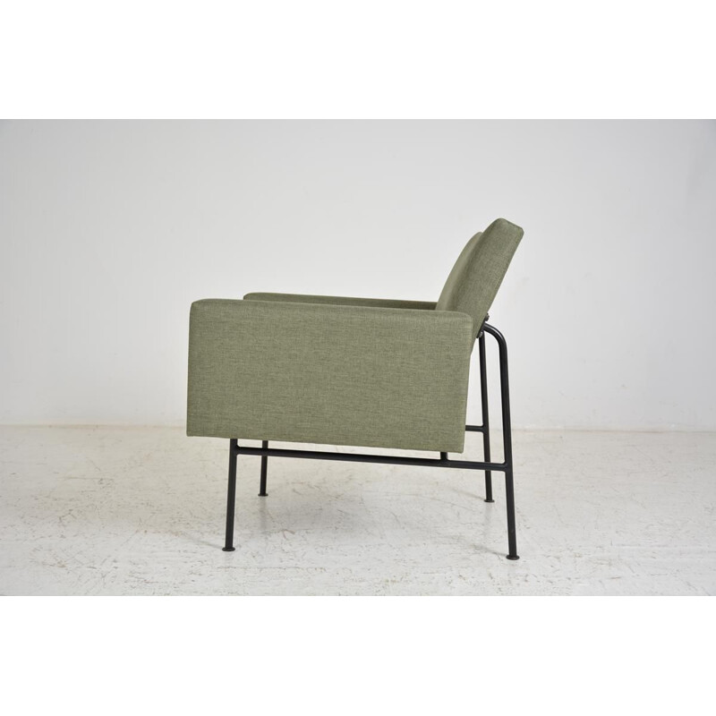 Vintage green armchair by Thonet