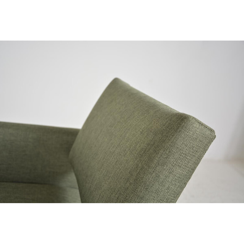 Vintage green armchair by Thonet