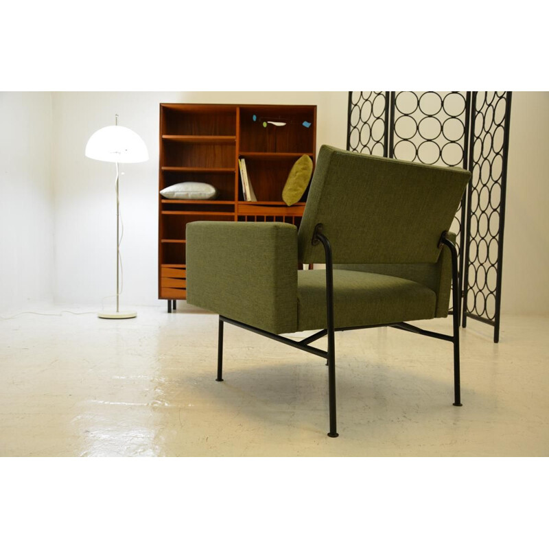 Vintage green armchair by Thonet