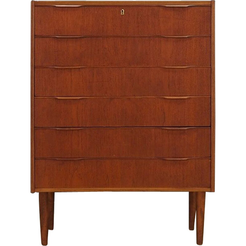 Vintage Danish chest of drawers in teak 1960-1970