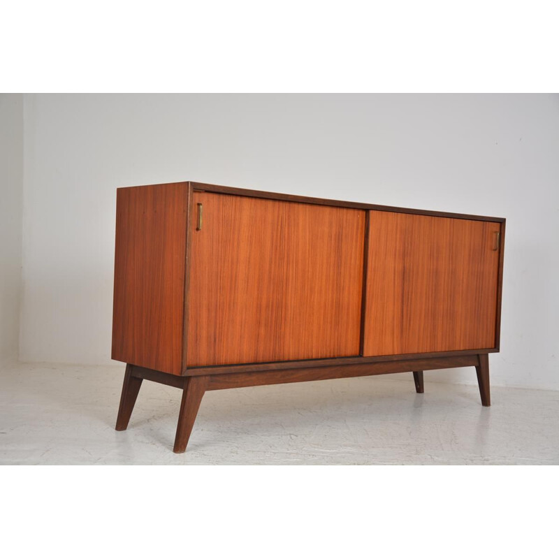 Vintage sideboard with compass feet 1960