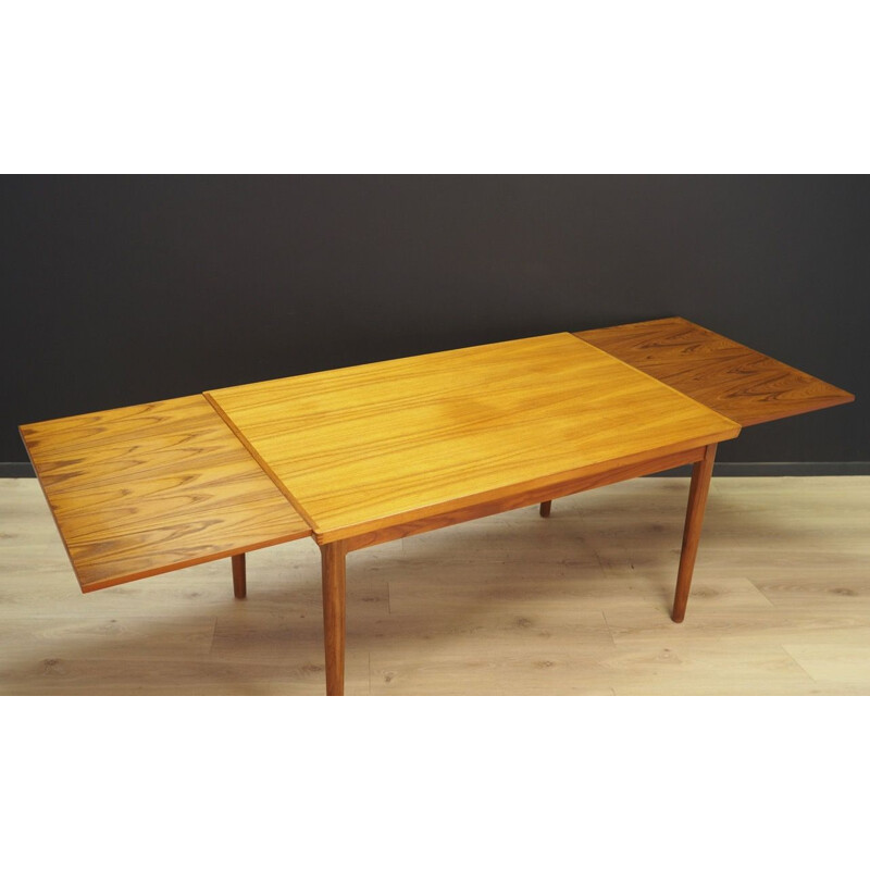 Vintage Danish Dining Table in Teak 1960