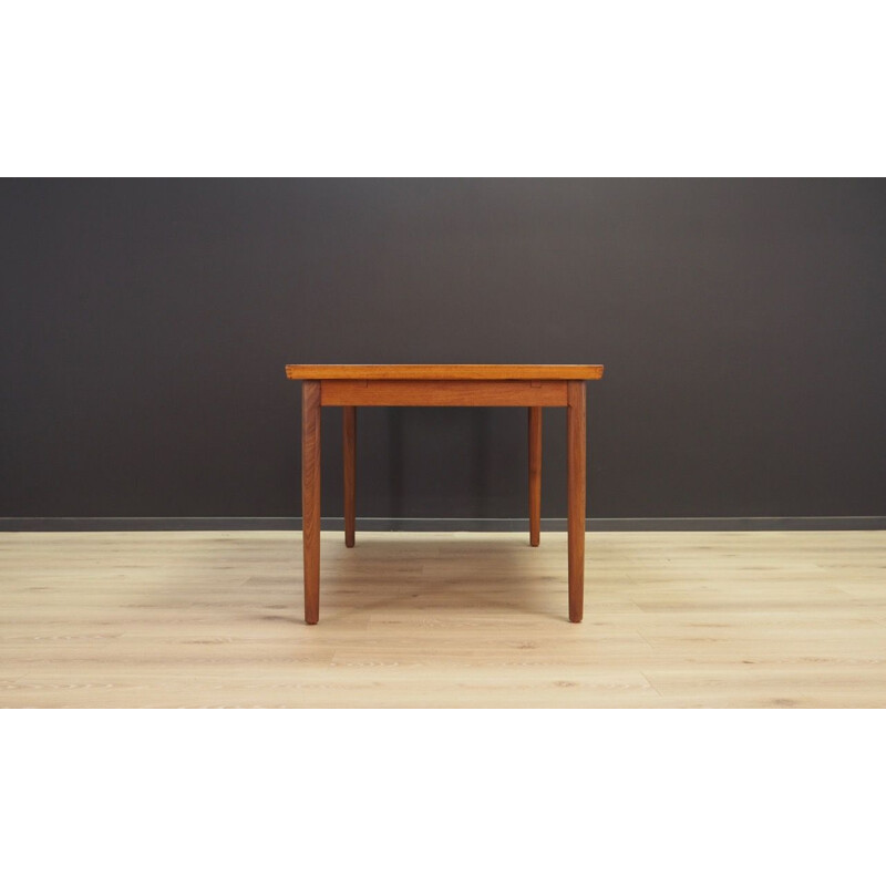 Vintage Danish Dining Table in Teak 1960