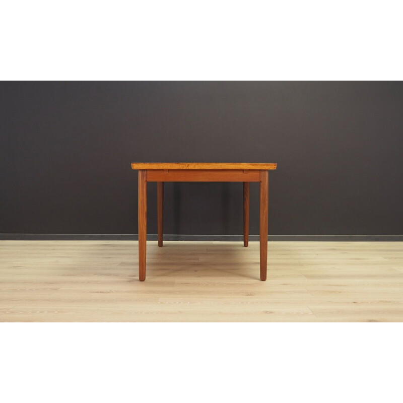 Vintage Danish Dining Table in Teak 1960