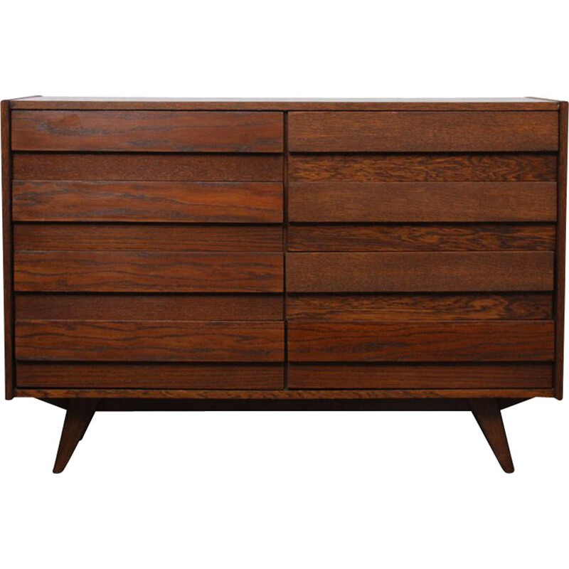 Vintage chest of drawers, model U-453, by Jiri Jiroutek, 1960