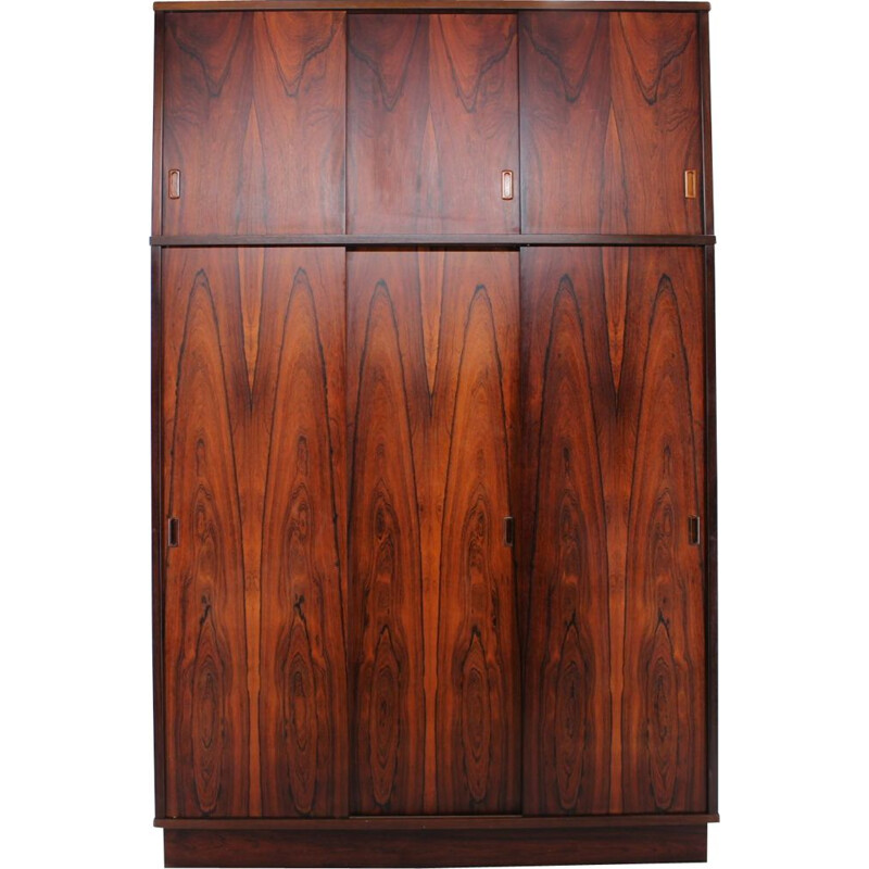 Vintage Palisander Wardrobe ,Denmark 1960