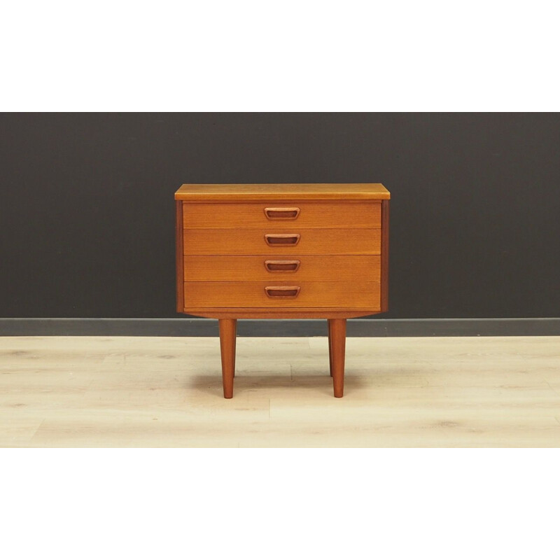 Vintage Danish chest of drawers in teak 1960