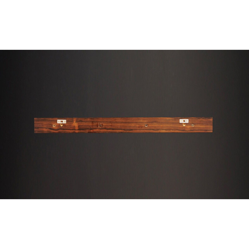 Scandinavian vintage coat rack in rosewood