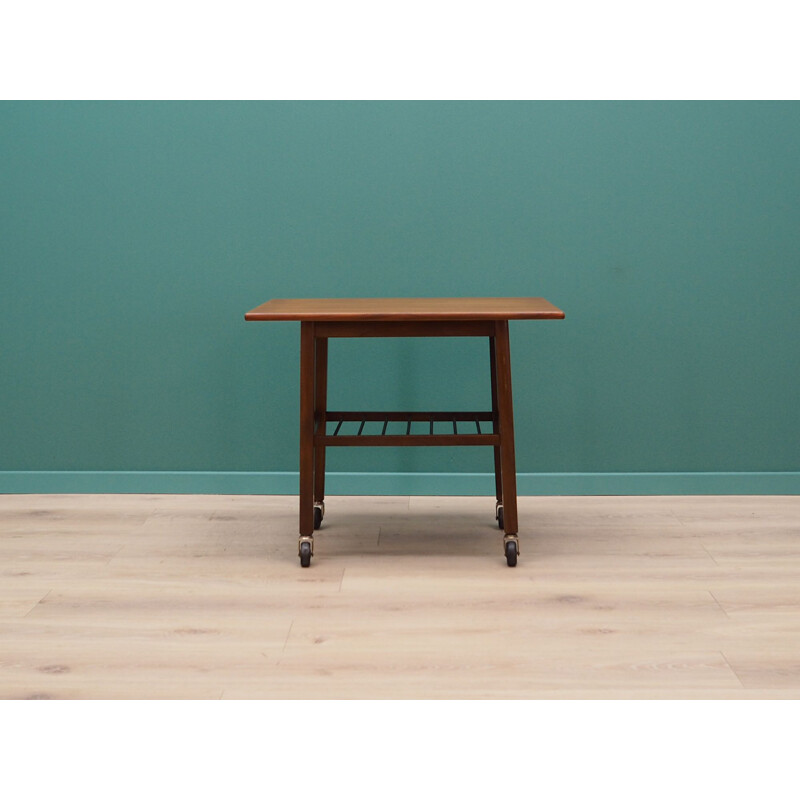 Danish teak vintage coffee table, 1970s