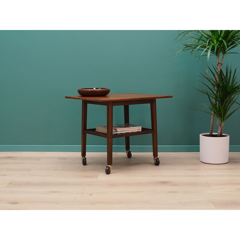 Danish teak vintage coffee table, 1970s