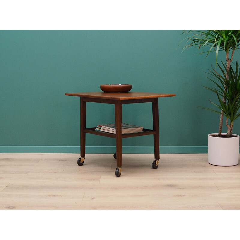 Danish teak vintage coffee table, 1970s