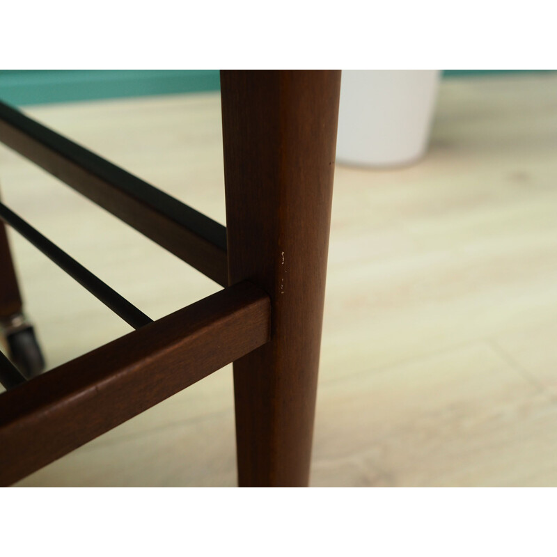 Danish teak vintage coffee table, 1970s