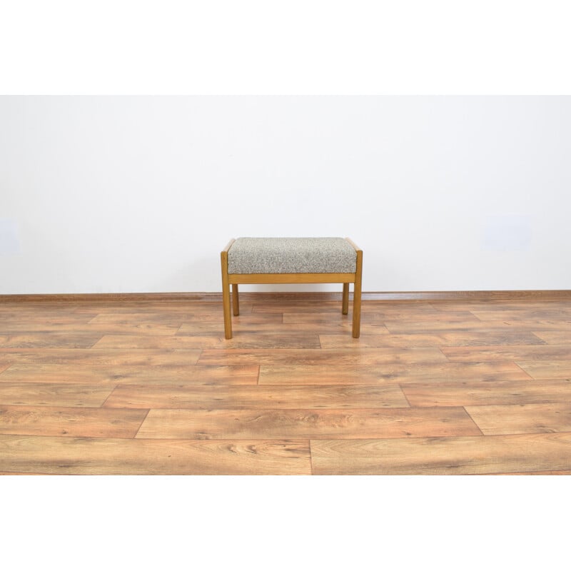 Oak foot stool from Casala, 1960s