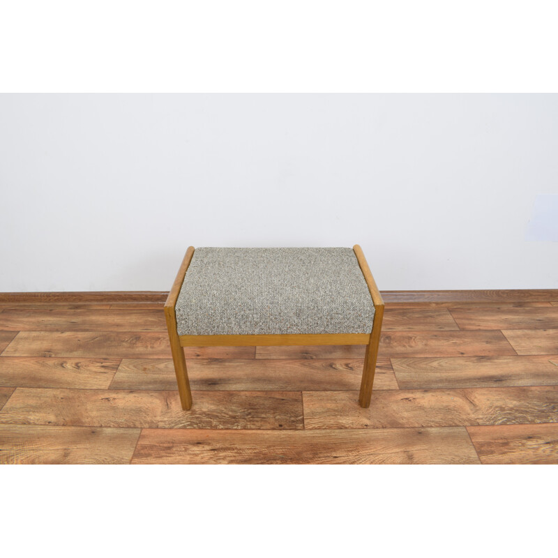 Oak foot stool from Casala, 1960s