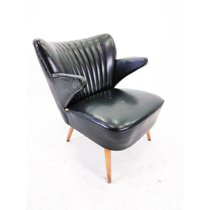 Raw Citroen upholstered vintage armchair, 1950s