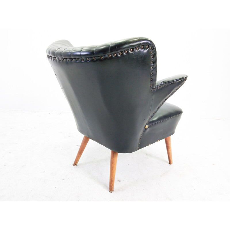 Raw Citroen upholstered vintage armchair, 1950s