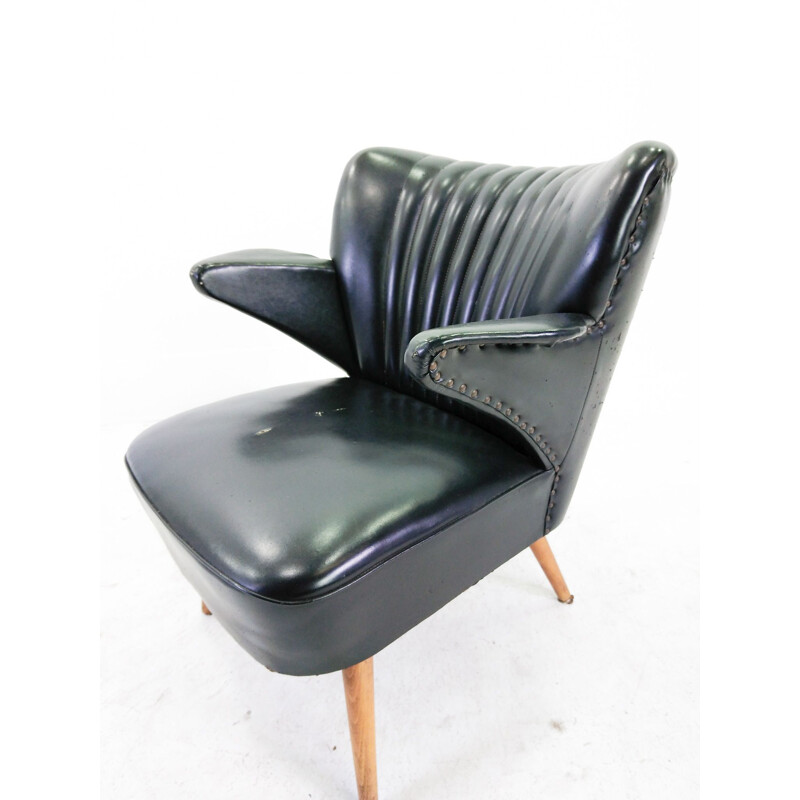 Raw Citroen upholstered vintage armchair, 1950s