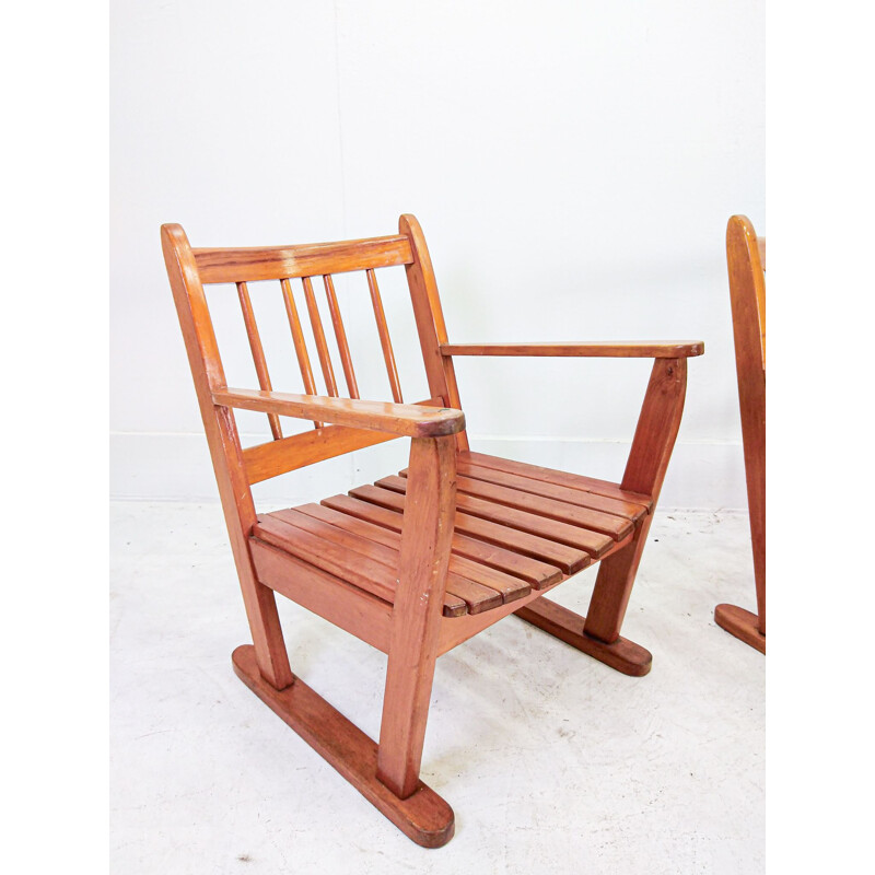 Set of 3 Arnhem Monastary chairs