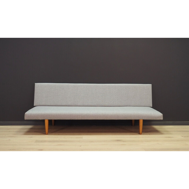 Scandinavian grey vintage sofa