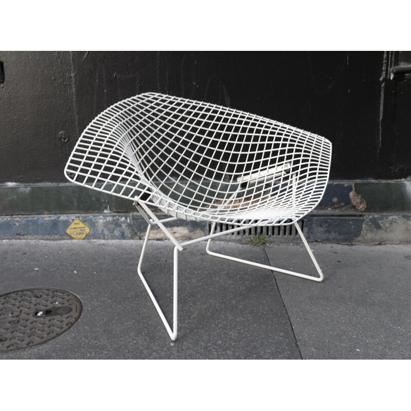 Diamond vintage fauteuil van Harry Bertoia voor Knoll