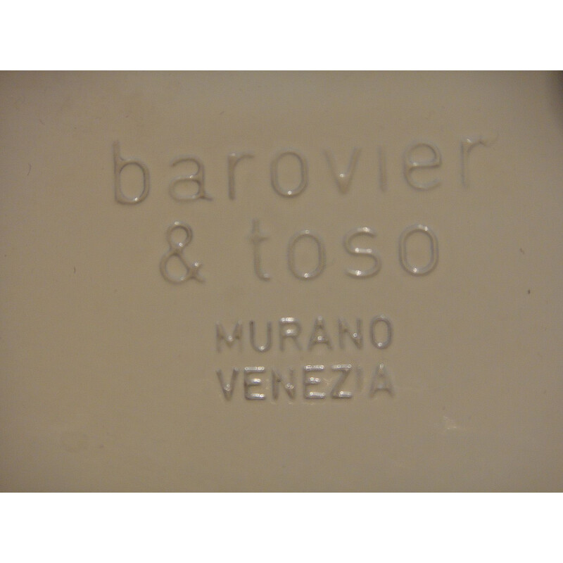 Ensemble de 2 appliques en verre de Murano par Ercole Barovier pour Barovier et Toso, 1960