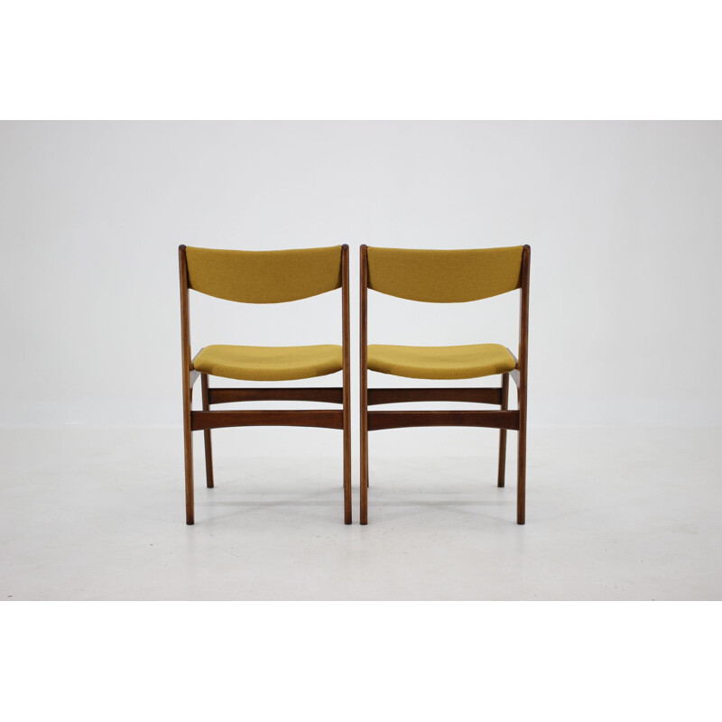 Set of 4 Danish teak chairs, 1960s