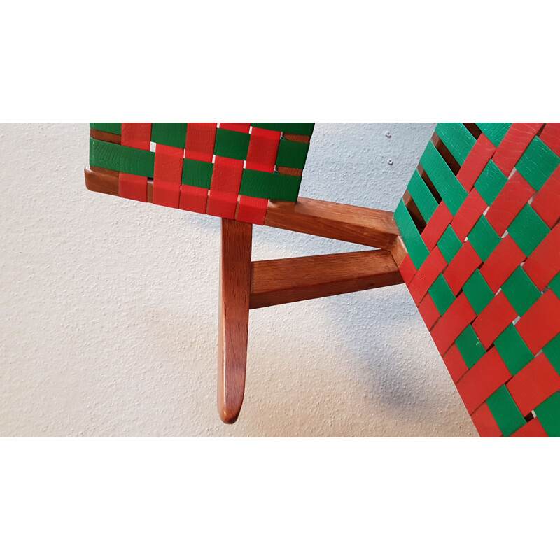 Paire de chaises vintage 666 W de Jems Risom pour Knoll