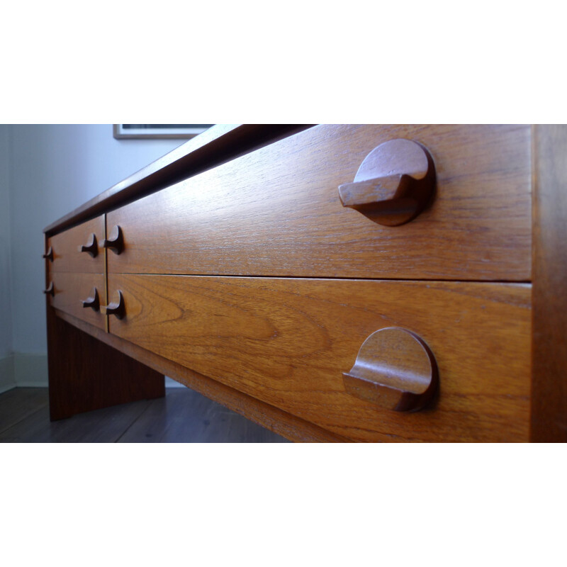 Vintage Ron Carter "Cantata" range teak sideboard for Stag, 1960s