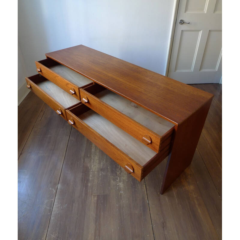 Vintage Ron Carter "Cantata" range teak sideboard for Stag, 1960s