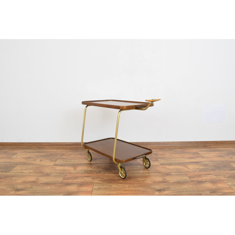 Vintage German serving trolley, 1970s