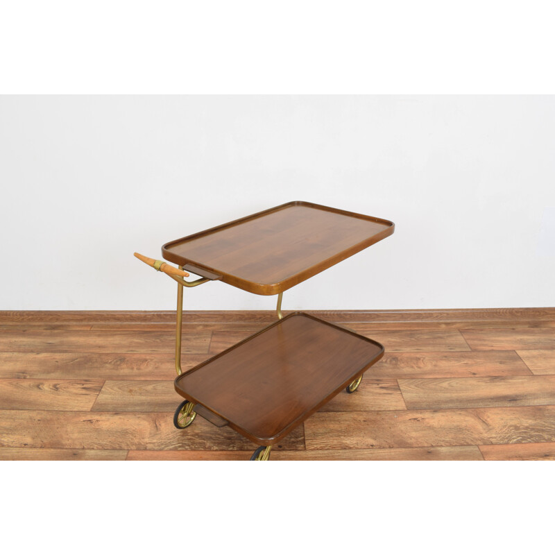 Vintage German serving trolley, 1970s