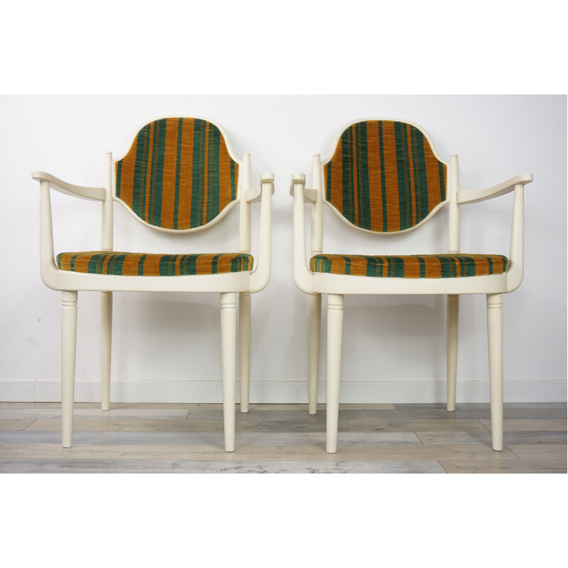 Suite of 6 vintage chairs by Hanno von Gustedt for Thonet