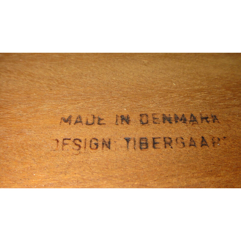 Vintage Danish teak writing desk by Gunnar Nielsen Tiebergaard, 1960s