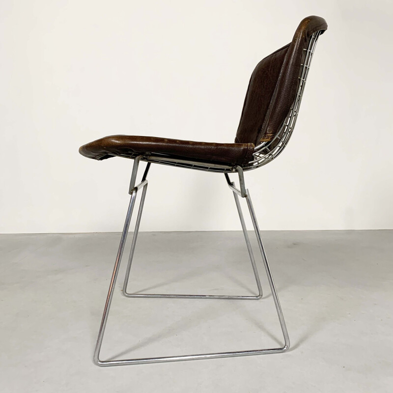 Chaise de salle à manger vintage par Harry Bertoia pour Knoll, 1970