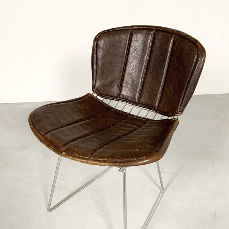 Chaise de salle à manger vintage par Harry Bertoia pour Knoll, 1970
