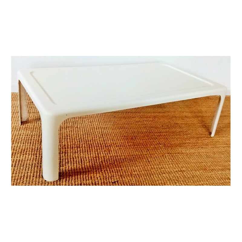 Vintage fiberglass resin coffee table